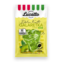 Lucatto Galaretka o smaku kiwi bez cukru 30 g