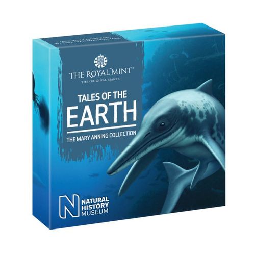 Tales of the Earth: Temnodontosaurus 50p Srebro 2021 Proof na Arena.pl