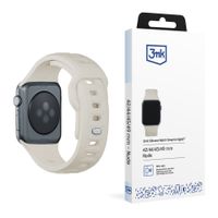 42/44/45/46/49 mm Nude (big) - 3mk Silicone Watch Strap for Apple