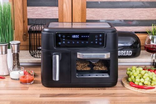 PIEKARNIK FRYTKOWNICA BEZTŁUSZCZOWA 2 KOSZE 8L/2500W 4 URZĄDZENIA W 1 na Arena.pl