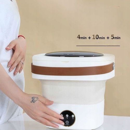 PRALKA TURYSTYCZNA PRZENOŚNA MINI SKŁADANA AUTOMATYCZNA Z WIROWANIEM na Arena.pl