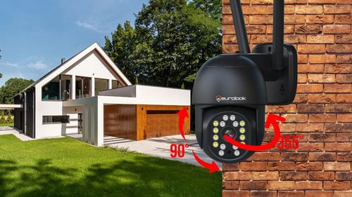 KAMERA ZEWNĘTRZNA WIFI PODCZERWIEŃ ULTRA HD 8MPX 4K CZUJKA RUCHU 8MP ZOOM na Arena.pl