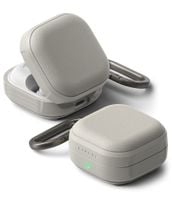 ringke onyx magnetic magsafe samsung galaxy buds 4 / 4 pro warm grey
