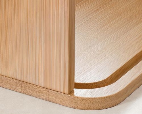 Bambus Chlebak Drewno Pojemnik Na Chleb Pieczywo 33x23 BIAŁE DRZWICZKI na Arena.pl