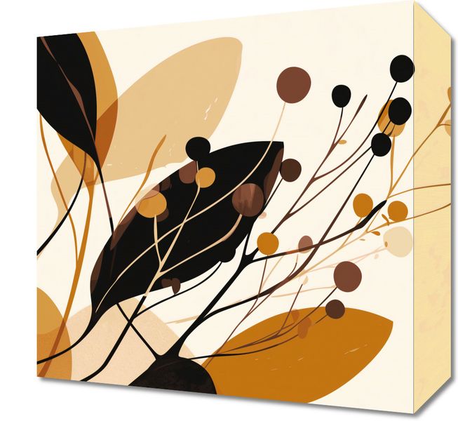 Obraz 30x30cm Jesienne Sylwety zdjęcie 1