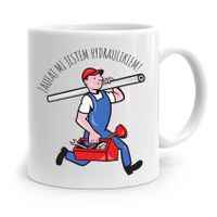 Kubek Prezent Dla Hydraulika Zaufaj Mi! Hydraulik Z Nadrukiem Ze Zdjęciem