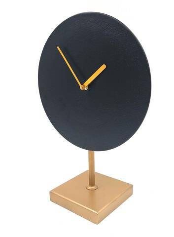 Elegancki zegar metalowy okrągły - 4122 zdjęcie 2