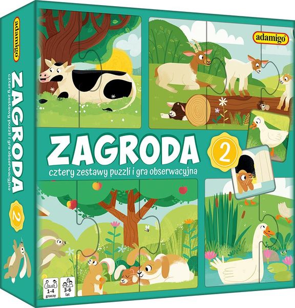zagroda 2 - puzzle obserwacyjne 8018 zdjęcie 1