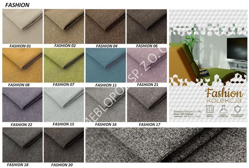 PÓŁKOTAPCZAN MEBLOPOL 140H poziomy WHITE MONACO/SLATE GRAY - DUŻY WYBÓR zdjęcie 7