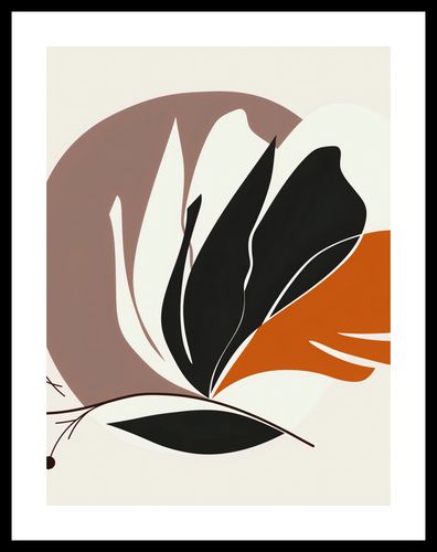 Plakat 60x80cm Elegancja Roślinna na Arena.pl