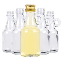 20x buteleczki Galonik 40 ml z zakrętkami na oliwę ocet