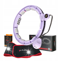 Hula Hop Hoop Odchudzające Masujące Z Obciążeniem I Licznikiem