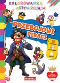 kolorowanka aktywizująca z naklejkami "przebojowi piraci" martel