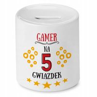 Dla Gamera Skarbonka Na Urodziny Na Prezent Z Nadrukiem Ze Zdjęciem