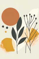 Plakat 67,5x100cm Botaniczna Presja