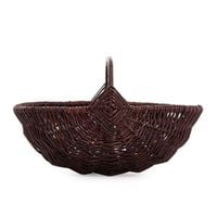 Duży kosz ogrodowy z wikliny kosz zakupowy 46x31 H17/30 cm