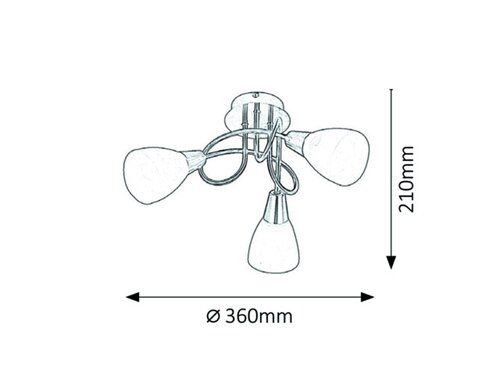 Lampa sufitowe Jenna na Arena.pl