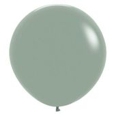 Balon lateksowy pastelowy laurowy zielony, 60 cm
