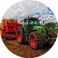 Opłatek na tort Urodziny Ciągnik Rolniczy John Deere Zetor Fendt Ursus