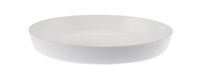 Podstawka plastikowa pod doniczkę CRISTAL 17 cm biała połysk