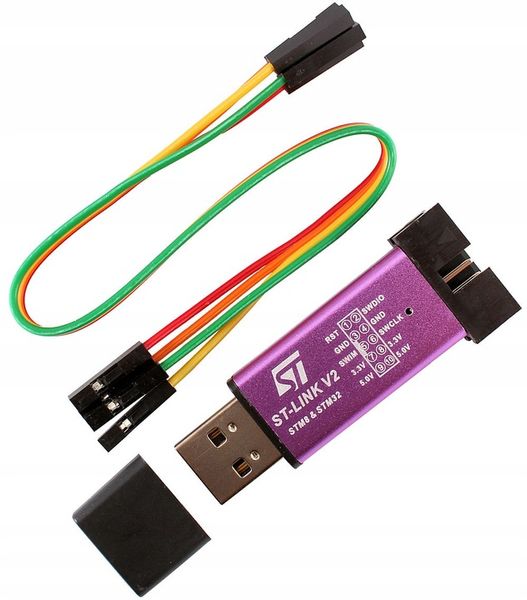 ST-Link V2 STM32 STM8 STLink Programator SWD SWIM zdjęcie 1
