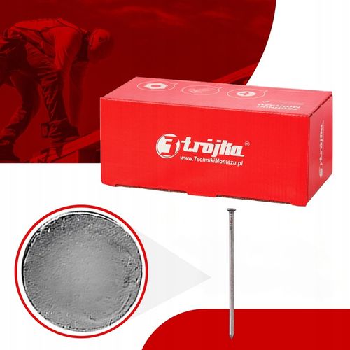 Gwoździe budowlane 4.0x100mm # CZARNE # - 5KG na Arena.pl