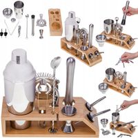 ZESTAW BARMANSKI TRAPEZ 10EL. NR:8144