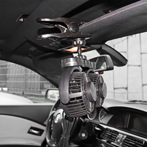 AMiO WIATRAK SAMOCHODOWY WENTYLATOR DO AUTA 24V na Arena.pl