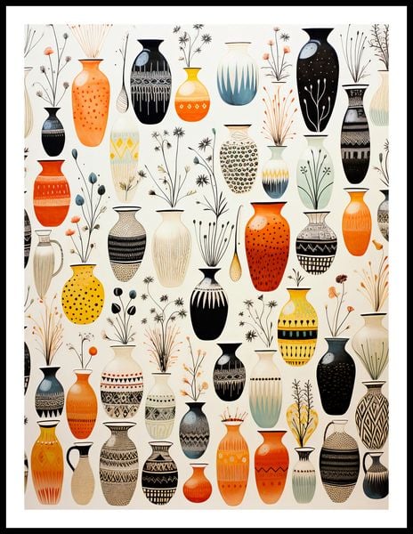 Plakat 60x80cm Symfonia Wazonów zdjęcie 3