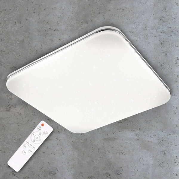 Sufitowa LAMPA natynkowa SYRIUS 312730 Polux plafon OPRAWA kwadratowa LED 36W 2700 - 6500K z pilotem biała zdjęcie 2