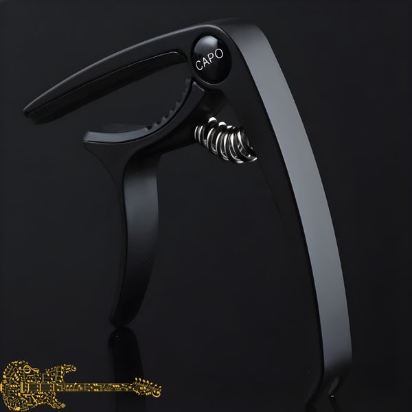 Kapodaster do gitary klasycznej czarny zdjęcie 11