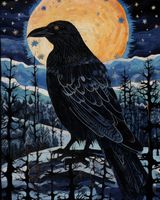 Plakat 40x50cm Kruczy Mąciciel