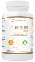 Progress Labs L-cytrulina Mega dawka ATP Regeneracja Budowa mięśni Treningi