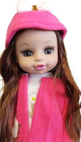 Lalka bobas jak żywa duża lalki interaktywna mówi śpiewa 2 języki uczy 35cm na Arena.pl