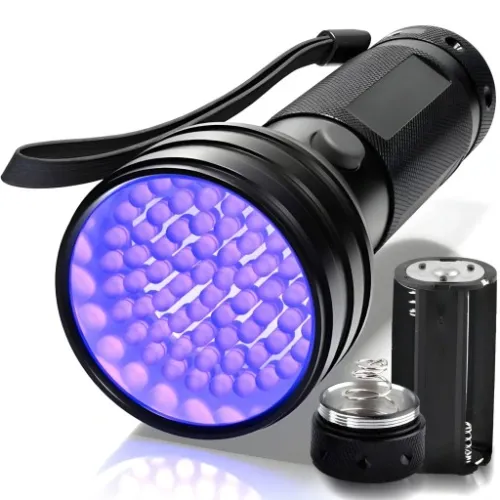 LATARKA UV LED TAKTYCZNA POLICYJNA AKUMULATOROWA SZPERACZ TESTER BURSZTYNU na Arena.pl