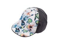 Jamiks LEO czapka z daszkiem dla chłopca na lato gitara grafit 46-48