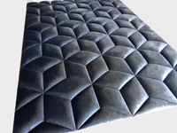 PANELE W ROMBY ZAGŁOWIE ZAGŁÓWEK ŚCIANA PIKOWANA