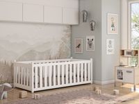 ŁÓŻKO PARTEROWE CONCEPT pod materac 80X200 kojec łóżeczko dziecięce