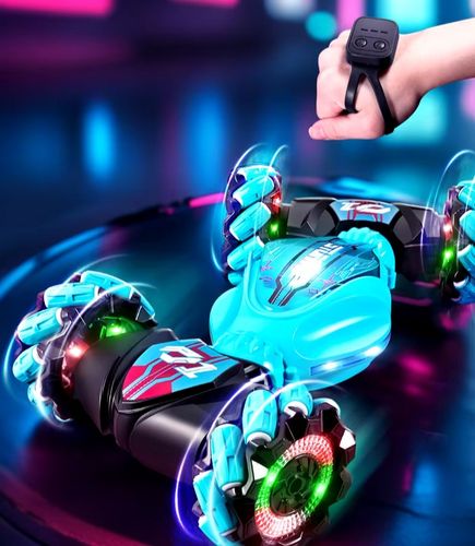 SAMOCHÓD STEROWANY GESTAMI + 2 x PILOT - AUTO 4X4 zdalnie sterowany AKUMULA na Arena.pl