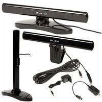 MOCNA ANTENA AKTYWNA POKOJOWA TV TELEWIZJI NAZIEMNEJ DVB-T2 DVB-T MUX8