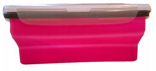 Pojemnik silikonowy na śniadanie śniadaniówka na żywność 1000ml LUNCH na Arena.pl