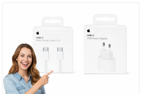 Zestaw Apple Ładowarka  20W  USB-C + Kabel USB-C 60 W