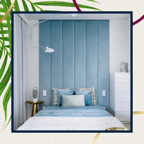 Taśma rzep samoprzylepny do paneli tapicerowanych CZARNY 50 mm - 5 na Arena.pl