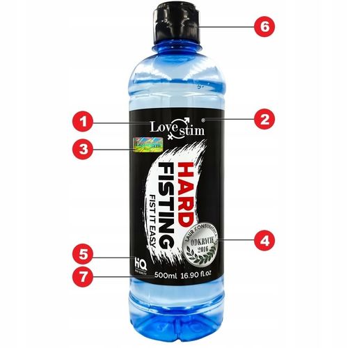 HARD FISTING 500ml ŻEL PROFESJONALNY DO FISTINGU na Arena.pl