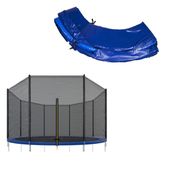 Osłona na sprężyny z siatką do trampoliny wewnętrzną 14FT 426/427/430cm niebieska