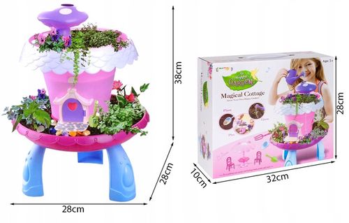 MAGICZNY OGRÓD UPRAWA ROŚLIN DOMEK KWIATÓW OGRÓDEK WRÓŻEK NÓŻKI ŚWIECI GRA na Arena.pl