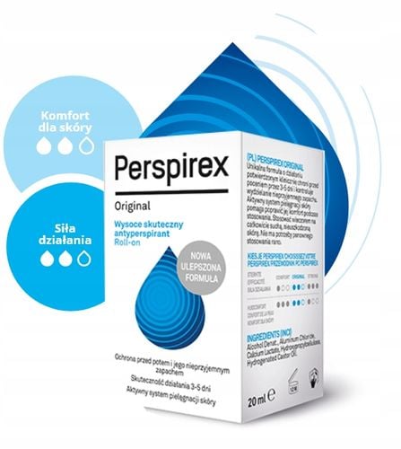 PERSPIREX Strong Antyperspirant Roll-on Dla Najsilniejszej Ochrony 20 ml na Arena.pl