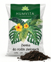 Ziemia do Roślin Zielonych Palmy Juki Draceny Kaktusy Humvita 5L