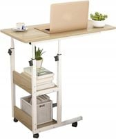 Mobilne przyłóżkowe biurko STOLIK pod laptopa E056