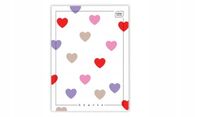 Zeszyt A4 80# M 70G UV Hearts